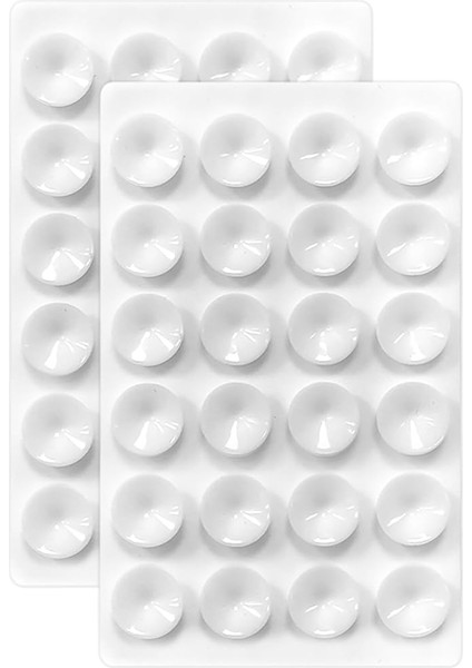 2 Adet Silikon Vantuzlu Telefon Kılıfı, Yapışkanlı Tutucu, Telefon Arka Tarafı, iPhone ve Android Telefon Kılıfı ile Uyumlu