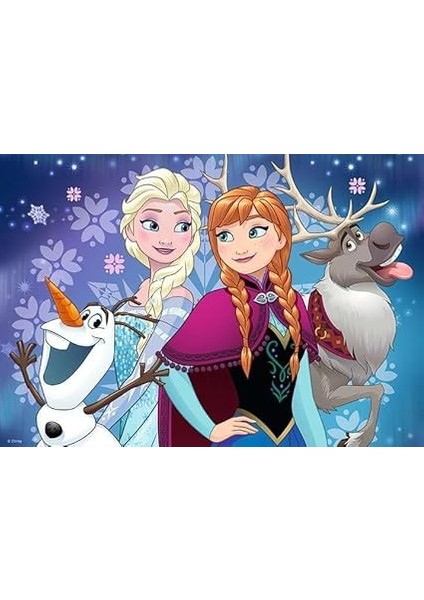 90747 Frozen 2'li 24 Parça Yapboz fırsatları