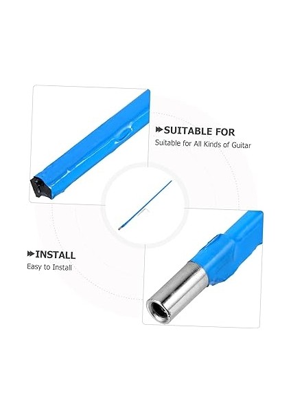 1 Set Gitar Sapı Ayarlama Aleti Anahtarlı Çift Kullanımlı Gitar Sapı Ayarlama Aleti Elektrik Akustik Gitarlar ve Bas Gitarlar Için modelleri