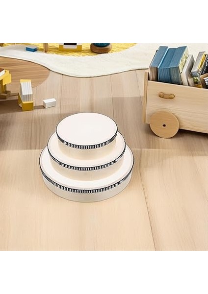 6 Adet El Davulu Orff Elde Tutulan Perküsyon Ahşap Çerçeve Davul Seti Müzik Aletleri 10 &amp; 8 &amp; 6 Inç Çocuklar Için Müzik Eğitimi Noel Cadılar Bayramı Doğum Günü Partisi indirimleri