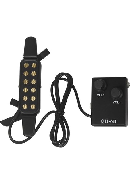 Toplamak Akustik Gitar Pikap Halk Gitarı Için Pikap Delik Akustik Gitar Deliği Pikap Akustik Gitar Için Pikap Küçük Gitar Pikap Akustik Gitar Için Deliği Manyetiği Metal