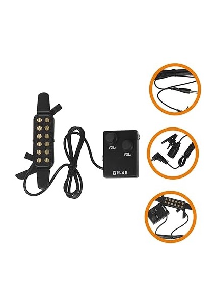 Toplamak Akustik Gitar Pikap Halk Gitarı Için Pikap Delik Akustik Gitar Deliği Pikap Akustik Gitar Için Pikap Küçük Gitar Pikap Akustik Gitar Için Deliği Manyetiği Metal fiyatları