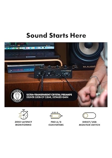 M-Track Duo Hd - Mac, Pc, Ios ve Android Için Pro-Grade 2x2 Usb-C Ses Arabirimi modelleri