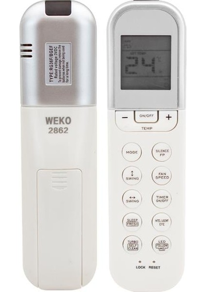 Midea RG36F/BGEF Klima Kumandası