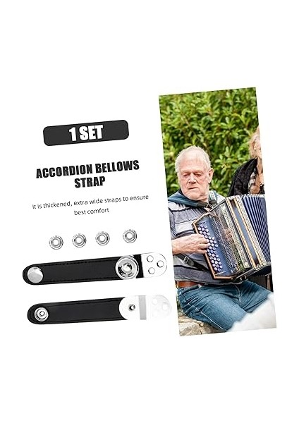 1 Set Metal Eklem Deri Tokalı Kayış Kayışlar Körük Kemer Bağlantı Parçaları Akordeon Için Kayış Evrensel Akordeon Aksesuarı Akordeon Bağlantı Parçaları Kayış Akordeon Inek Derisi modelleri