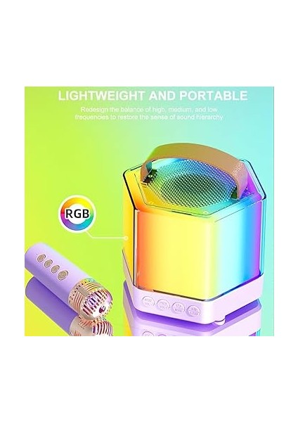 2 Mikrofonlu Çocuk Karaoke Makinesi, 3 Ila 12 Yaş Arası Çocuklar Için Oyuncak, Mini Karaoke Makinesi, Karaoke Oyuncağı, 5, 6, 7, 8, 9, 10, 11 Yaş Için Hediye modelleri