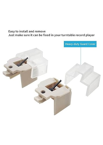 33 1/3 ve 45 Rpm Ürünler Için Uygun Olan LP60X'TE Ses Teknolojisi Için Yüksek Kaliteli Yedek Iğne, Abs Malzeme fırsatları