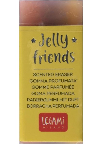 - Kokulu Kauçuk, Jelly Friends, 2,2 x 5 Cm, Uzay Teması, Yaban Mersini Aroması, Yumuşak ve Temiz