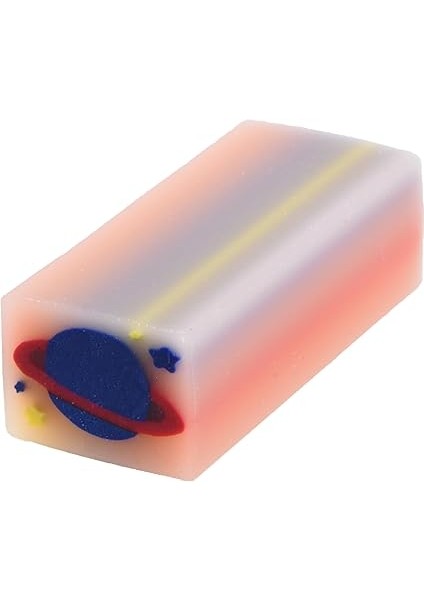 - Kokulu Kauçuk, Jelly Friends, 2,2 x 5 Cm, Uzay Teması, Yaban Mersini Aroması, Yumuşak ve Temiz fiyatları