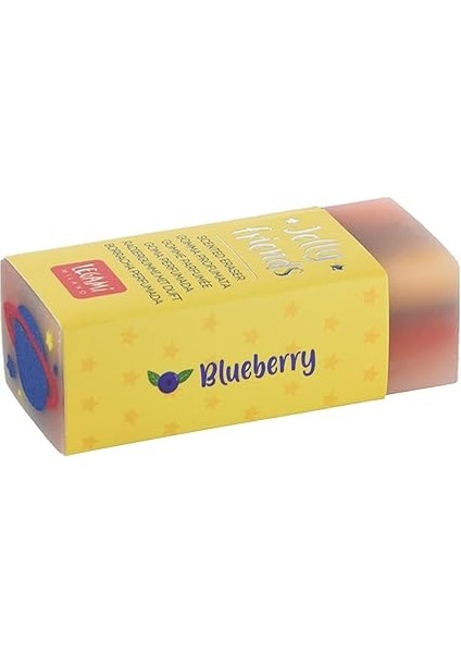 - Kokulu Kauçuk, Jelly Friends, 2,2 x 5 Cm, Uzay Teması, Yaban Mersini Aroması, Yumuşak ve Temiz fırsatları