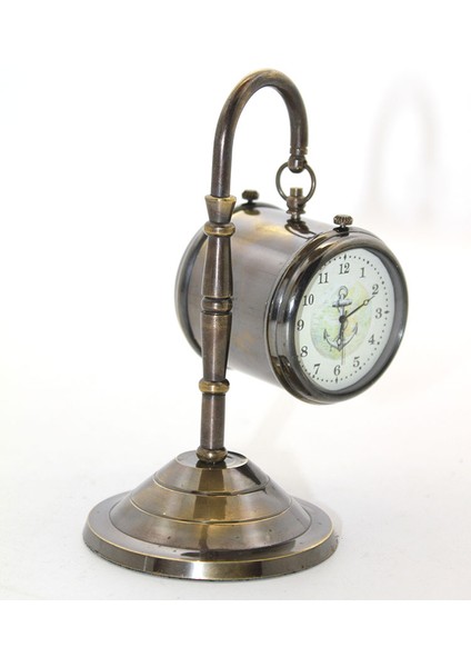 Masa Üstü Pirinç Saat 8