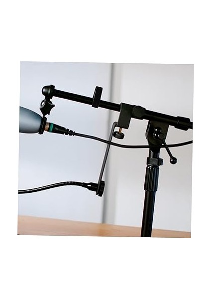 10 Parça Mikrofon Klipsi Kordonlar Için Tel Tutucular Iplik Ayarlanabilir Kutup Ktv Sallanan Mikrofon Standı Mikrofon Hat Kartı Mikrofon Kablo Kelepçeleri Kablo Düzenleyici Plastik indirimleri