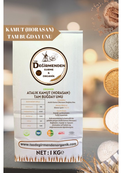 Atalık Kamut Horasan Tam Buğday Unu - 1 Kilo fiyatları