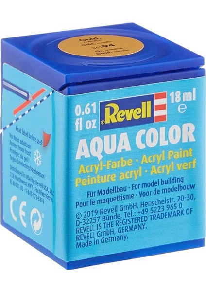 - Su Bazlı Maket Boyası Altın Metalik 18 ml (36194)