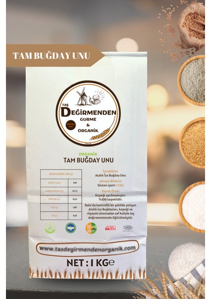 Atalık Tam Buğday Unu - 1 Kilo fiyatları