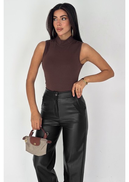 Kadın Kolsuz Boğazlı Basic Body – Sleek Core modelleri