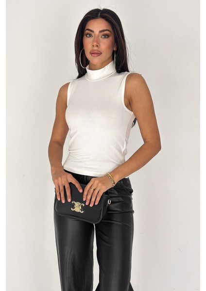 Kadın Kolsuz Boğazlı Basic Body – Sleek Core fiyatları