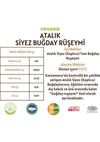 Atalık Siyez Buğday Ruşeymi - 300 Gram modelleri