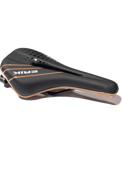 Mtb Freeride Sele Kahverengi – Hava Kanallı 135X265 mm Dayanıklı Abs Tabanlı + Şarjlı Arka Işık Hediyeli