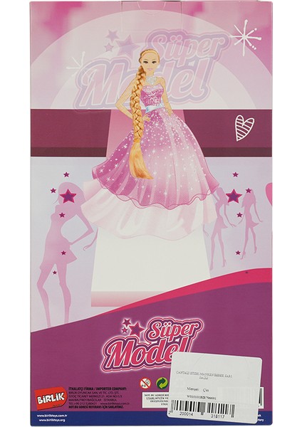 Çantalı ve Tarak Aksesuarlı Oyuncak Bebek Sarı Saçlı modelleri