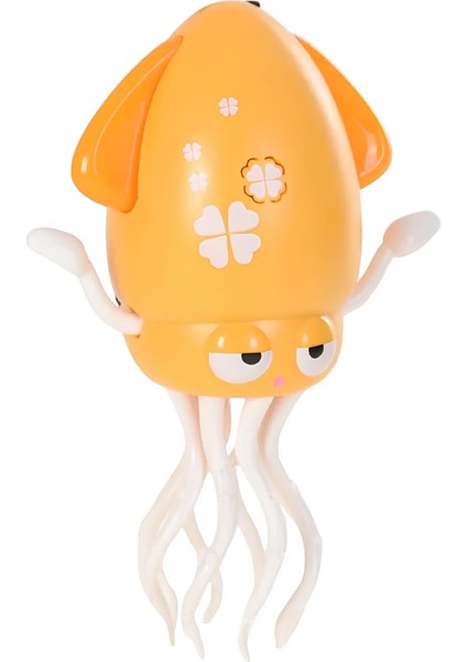 Dansçı Kali Müzikli Işıklı Hareketli Ahtapot Sarı