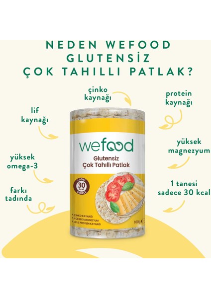 Çok Tahıllı Patlak 100 gr 3'lü modelleri