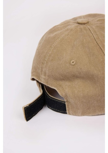 Kadın Jean Görünümlü Cap Şapka B7843AX25SM