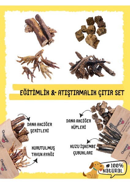 Eğitim & Atıştırmalık Çıtır Set