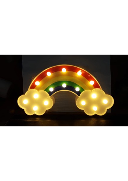 LED Işıklı Gökkuşağı Gece Lambası fiyatları