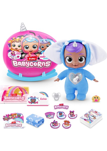 Sevimli Sürpriz Bebek 92107 Gri Boynuz