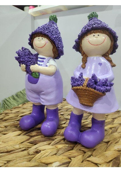 2 Li Lavanta Tutan Bahçe CÜCELERİ-BİBLO-MOR-LİLA-25X10CM fiyatları