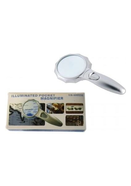 4x 6 LED Işık Aydınlatma 75MM Optik El Büyüteç fiyatları