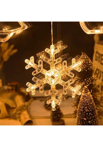 Vantuzlu Kartanesi LED Işıklı Cam, Vitrin, Kapı ve Pencere Süsü