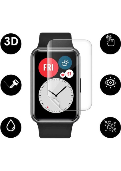 Huawei Watch Fit Zore Narr Tpu Body Ekran Koruyucu indirimleri