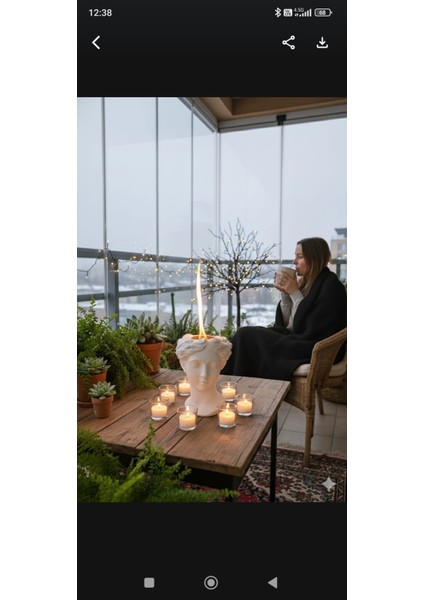 Bioethanol Helen Saksı Obje Masa Üstü Taşınabilen Ateş Çukuru Şömine modelleri