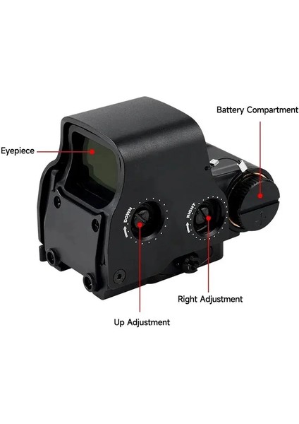 558 Metal Holografik Kırmızı/yeşil Nokta Nişangahı modelleri