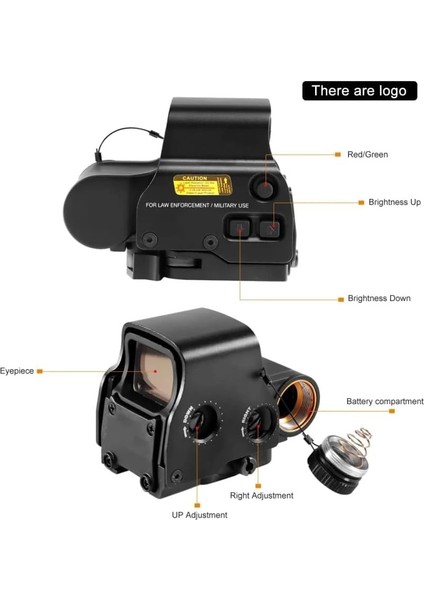 558 Metal Holografik Kırmızı/yeşil Nokta Nişangahı indirimleri