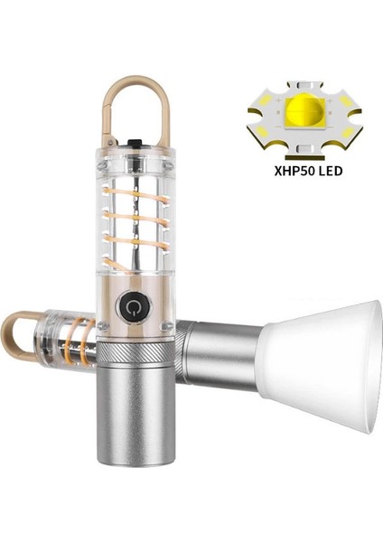 PS-8915 10W Zoomlu LED Özellikli Şarjlı Kamp El Feneri fiyatları