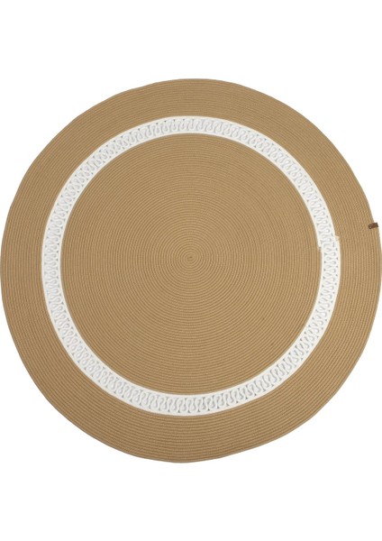 Reygon Ege 29 Hasır Daire Dekoratif El Örgüsü Kilim Yolluk Halı