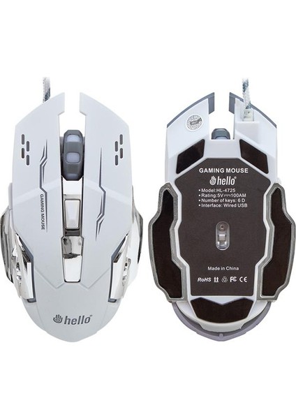 HL-4725 Kablolu Oyuncu Gaming Mouse fiyatları