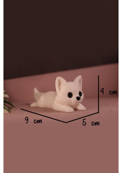 Beyaz Tilki Dekor – Bioplastik Yılbaşı Süs Figürü indirimleri