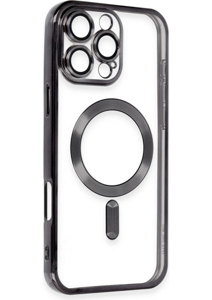 Newface Iphone 16 Kılıf Kross Magneticsafe Kapak - Siyah