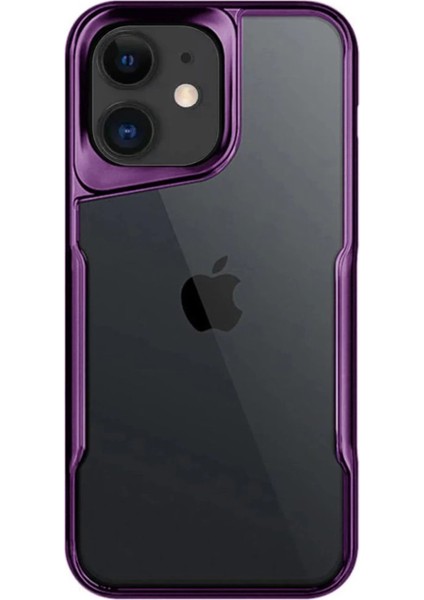 Newface Iphone 11 Kılıf Boyi Silikon Kapak - Derin Mor