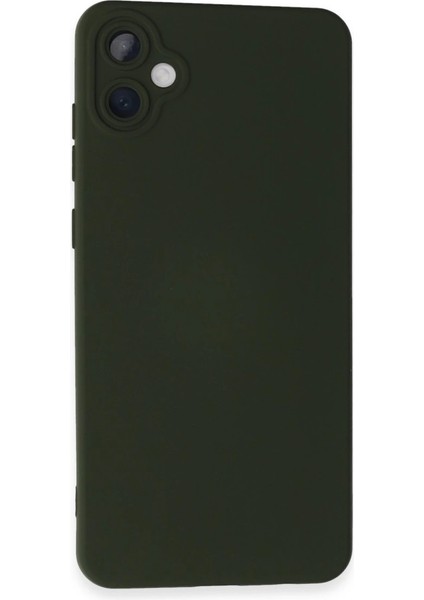 Newface A05 Kılıf Nano Içi Kadife Silikon - Koyu Yeşil