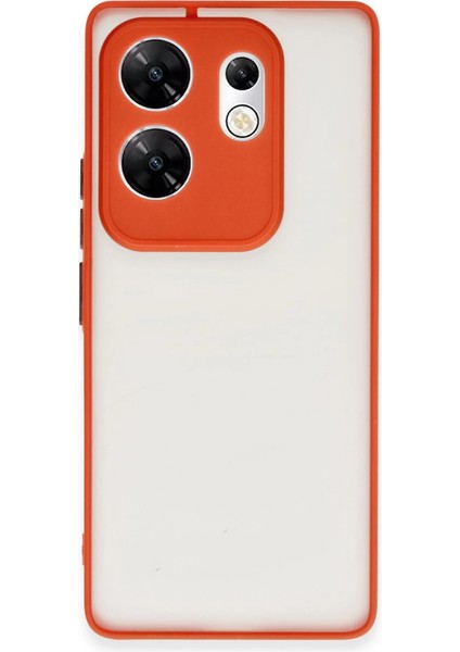 Newface Infinix Zero 30 4g Kılıf Montreal Silikon Kapak - Kırmızı