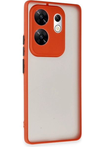 Newface Infinix Zero 30 4g Kılıf Montreal Silikon Kapak - Kırmızı fiyatları