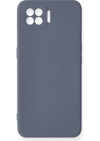 A73 Kılıf Nano Içi Kadife Silikon - Gri