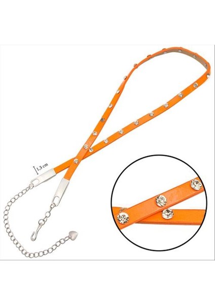 Klasik Deri Taşlı Kemer modelleri