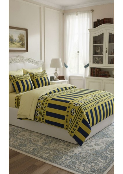 Desenli Nevresim Takımı