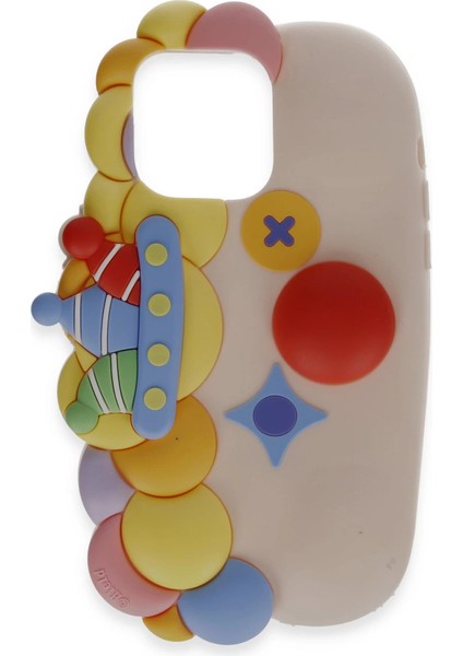 Newface Iphone 15 Kılıf Poky Karakter Silikon Kapak - Desen 7